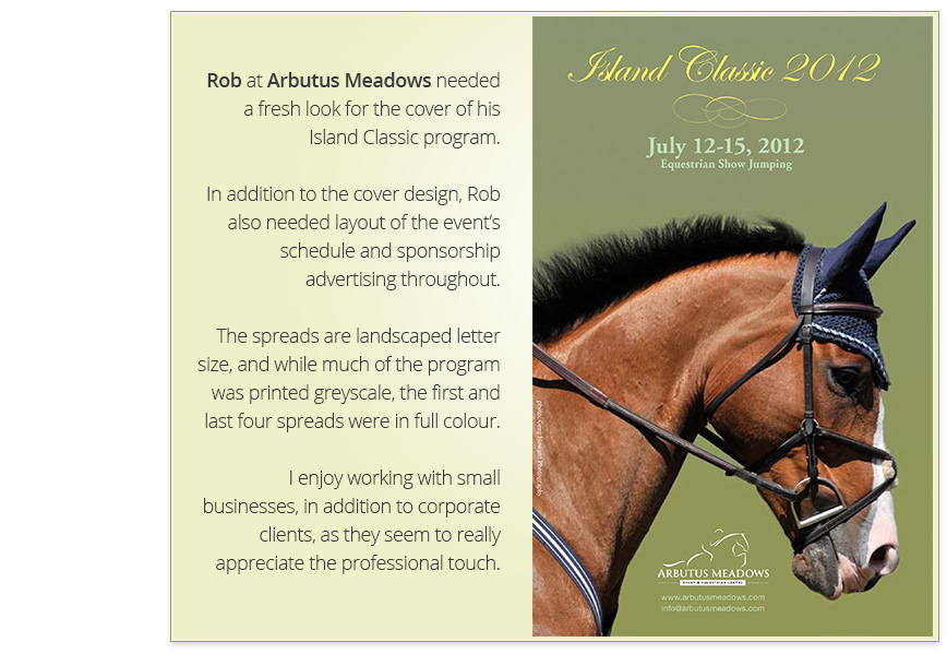Press - Arbutus Meadows Island Classic
